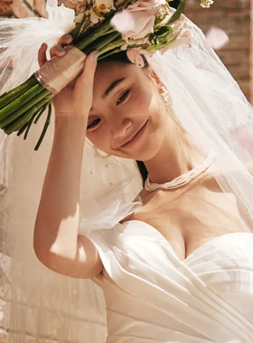 仿珍珠多层双层项链毛衣链条女士