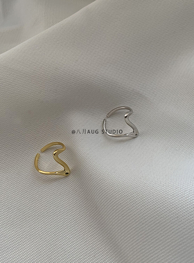 八月*简约女生百搭AUG韩版波浪