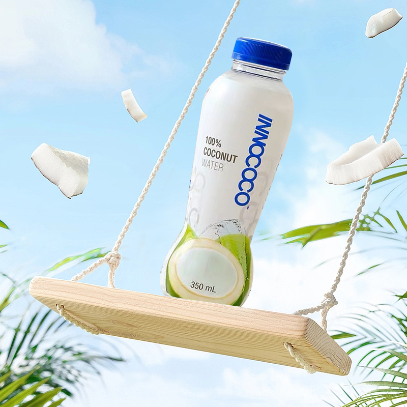 INNOCOCO泰国进口100%纯椰子水350ml*24瓶NFC椰子果汁孕妇饮料 - 图3