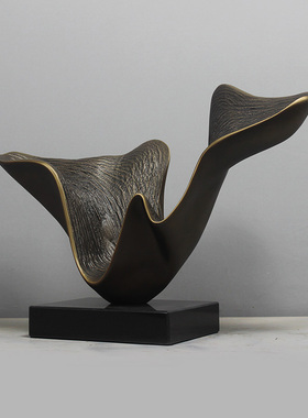 抽象艺术摆件酒店售楼处软装摆件