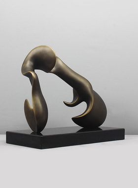 玻璃钢雕塑摆件抽象艺术摆件轻奢