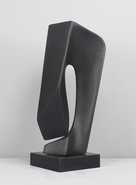 意象饰界现代简约抽象雕塑摆件轻奢艺术品摆设玻璃钢软装饰品家居