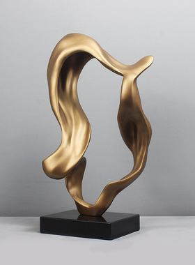 玻璃钢抽象艺术雕塑摆件家居饰品