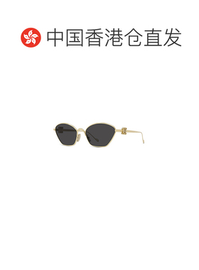 香港直邮LOEWE 男士太阳镜 LW40115U30A CO 黑色 Anagram Metal H