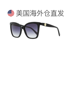 自营Longchamp Women's Square Cat Eye Sunglasses LO742SN 001