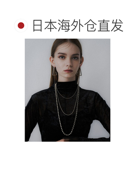 日本直邮HARE 女士 皮革拼接双层项链 608007