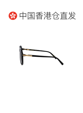 香港直邮valentino 华伦天奴 女士 全黑灰色醋纤太阳眼镜 VG0026S