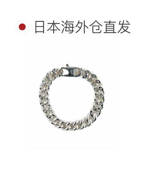1h可退 日本直邮BUNNEY 男士Curb Change厚款手链 925纯银手工制