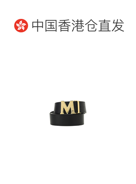 香港直邮MCM 女士腰带 MXBAAVI03BK AW2025 黑色 【付后1h可退】