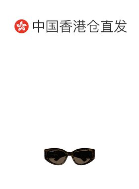 香港直邮BALENCIAGA 女士眼镜 BB0324SK003 SS2024 黑色 几何框太