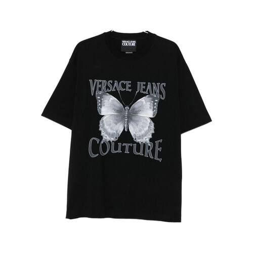 香港直邮Versace Jeans Couture 男士T恤 79GAHP0【付后1h可退】 - 图0