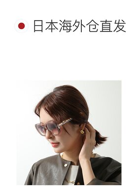 日本直邮GUCCI GG1557SK 女士蝴蝶形太阳镜透明镜框全框GG 标志00