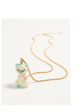 VALENTINO 女士项链 WJ0AL5QYEDY1 CO 金色 吊坠项链