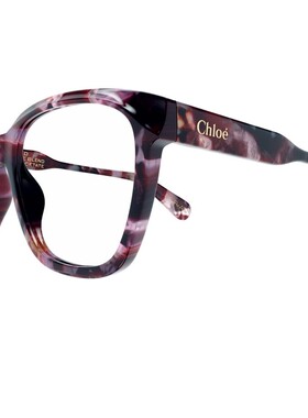 CHLOÉ 女士眼镜 CH0265O005 SS2025 红色 徽标平光镜
