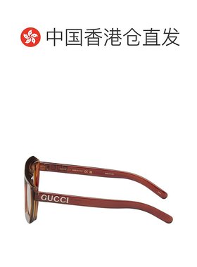 1h可退 香港直邮潮奢 Gucci 古驰 男士 棕色 Sunset Boulevard 太