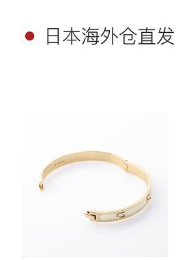 日本直邮Coach Pegged C 珐琅铰链手镯BR 37422719 GLD100