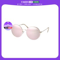 (SOUTH KOREA STRAIGHT MAIL) PAULJOE Sister Paulo Joe Sisters pink round frame personality sunglasses BOR