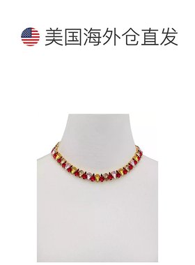 1h可退 【美国直邮】guess  项链水晶颈链