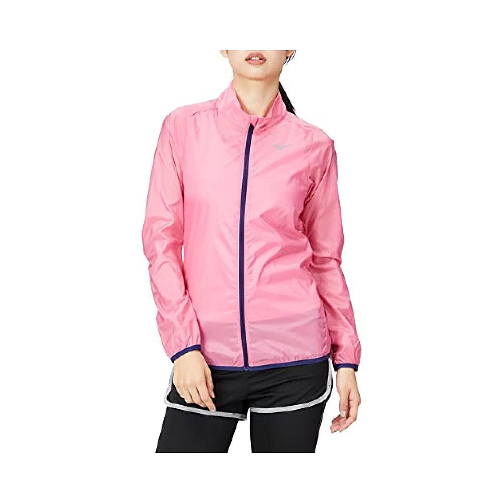 【日本直邮】Mizuno美津浓 跑步服夹克 防水J2ME9720女士 极光粉 - 图0