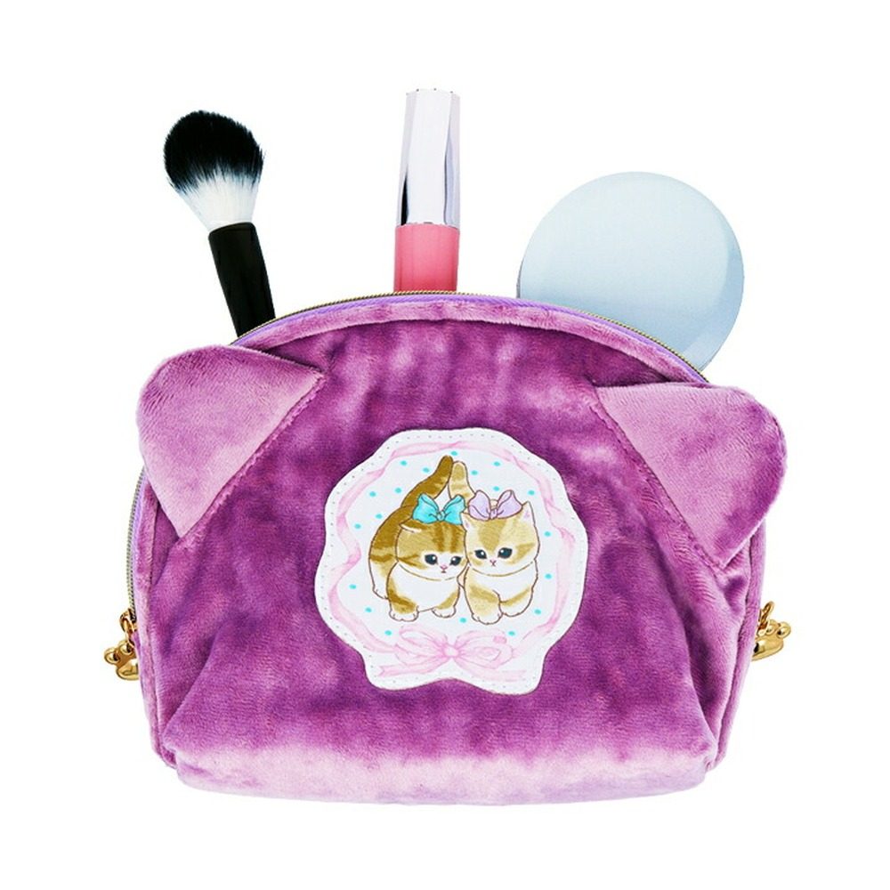 日本直邮mofusand 笔袋丝带图案 4901770787213,淘宝优惠券,粉丝福利购,淘宝优惠卷