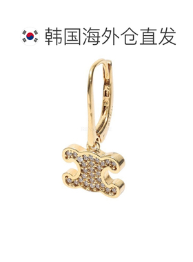 韩国直邮CELINE 凯旋水钻耳环 (460GC6BZI 35OR) 配饰珠宝新款