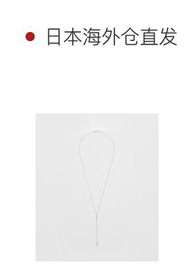 1h可退 日本直邮agete 阿卡朵 女士银色Y字项链 长链饰品 1025211