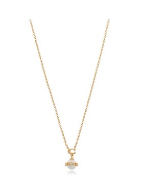 Coach蔻驰女士项链37517799GLD107SS2025色锁骨链吊坠