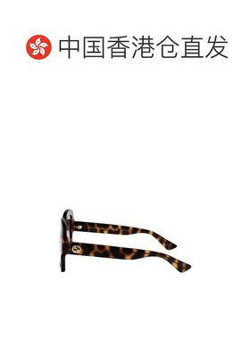 香港直邮GUCCI 女士眼镜 GG1337S003 CO 古驰黑色太阳镜