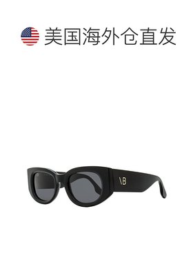 自营 victoria beckham维多利亚 贝克汉姆 女士椭圆形太阳镜 VB65