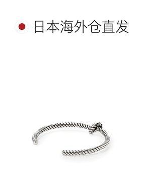 日本直邮Celine 男士银手镯461oq6bra36si结绳图案袖口 [2025AW]