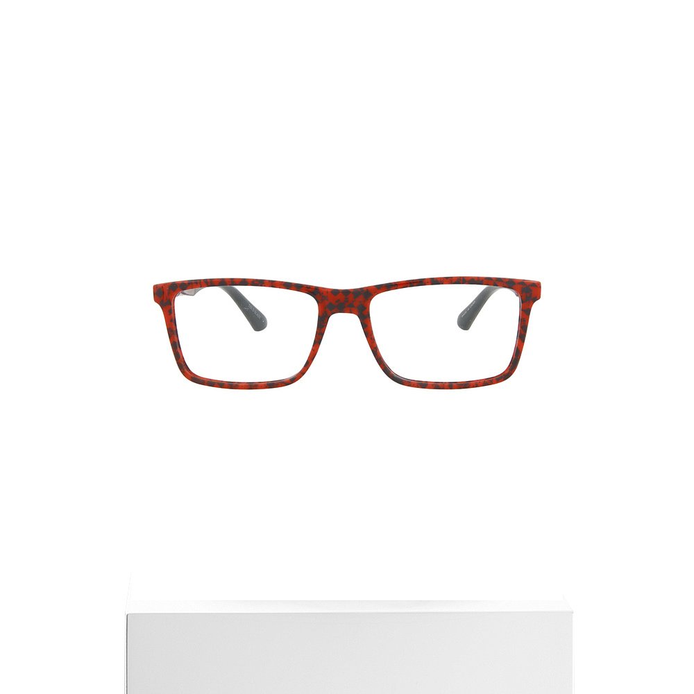 pumaSquare-Frame Injection Optical Frames - red red transpar - 图3