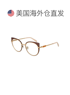 自营Emilio Pucci Metal Glasses Women's (Frames) - brown 美国