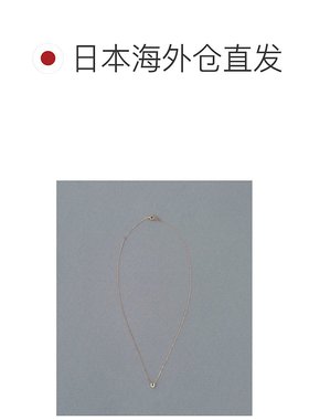 1h可退 日本直邮ete 女士K10MPG钻石马蹄形项链 幸运魔除守护设计