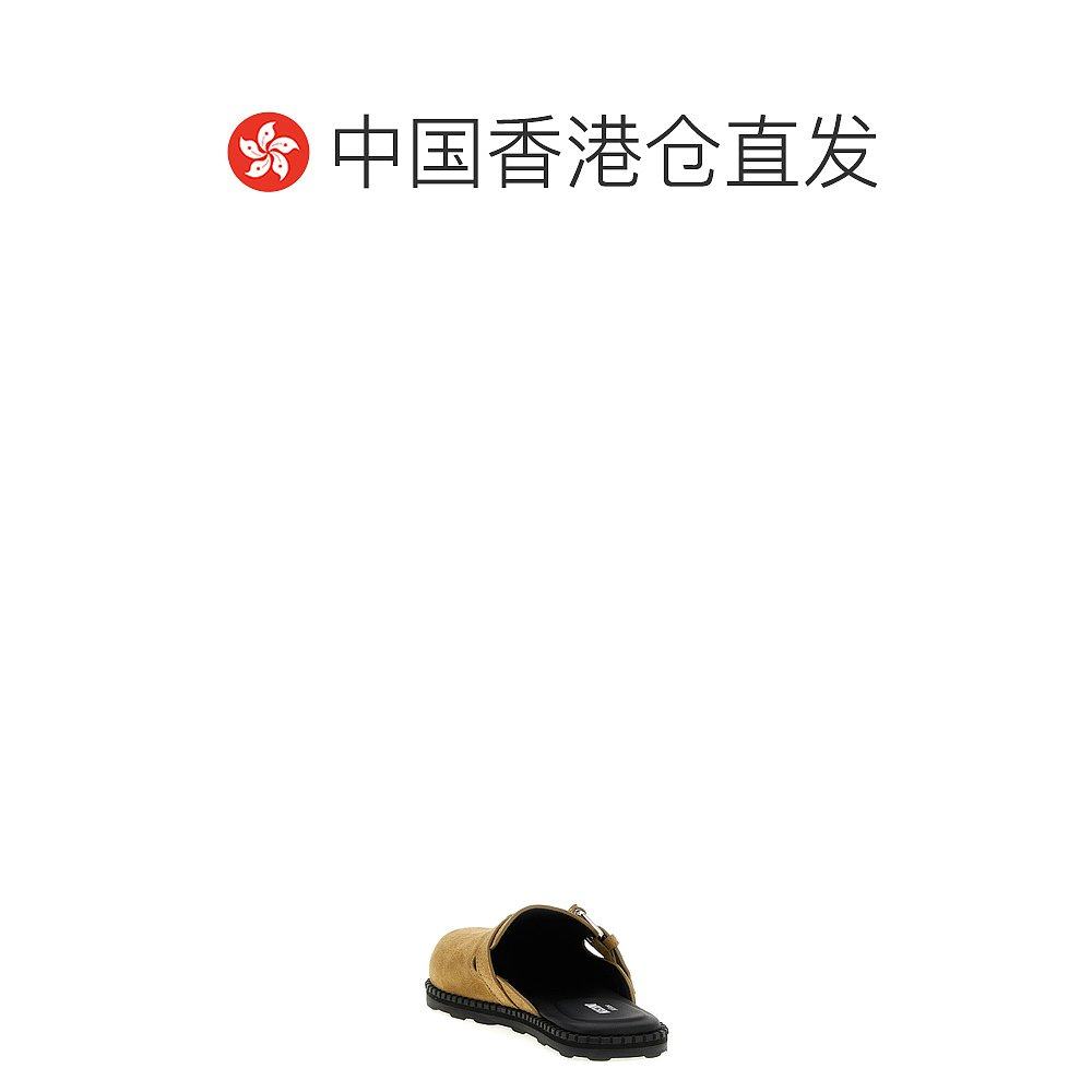 香港直邮Moschino 莫斯奇诺 女士 sabots 绒面革凉鞋 MA10152G1NM,淘宝优惠券,粉丝福利购,淘宝优惠卷