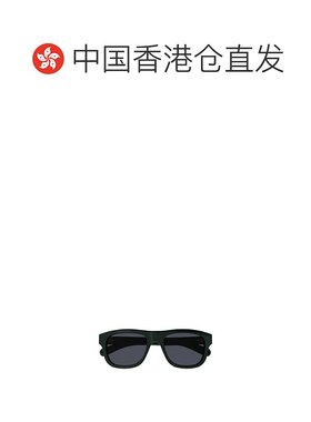 香港直邮GUCCI 男士太阳镜 GG1509S004 SS2024 黑色 几何框太阳镜