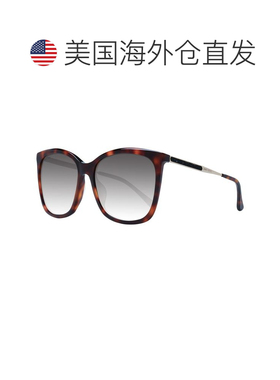 自营Jimmy Choo Women Women's Sunglasses - brown 美国奥莱直发