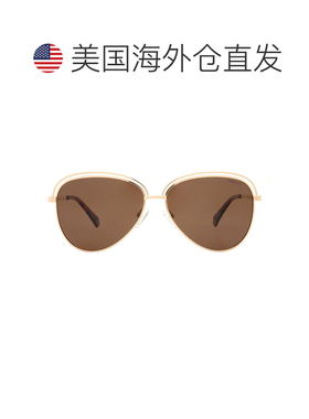 自营Polaroid Polarized Bronze Butterfly Ladies Sunglasses PL