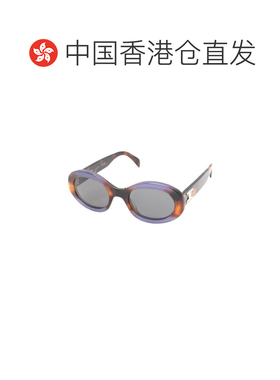 1h可退 香港直邮Celine 思琳 女士 Eyewear 橢圓形鏡框太陽眼鏡 4