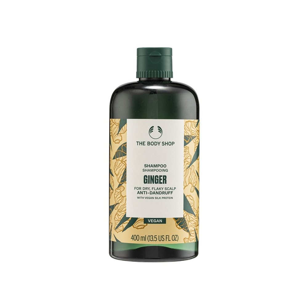 香港直邮The body shop  生薑头皮护理洗发露400ml - 图2