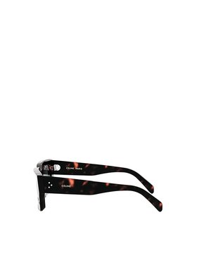 CELINE 女士眼镜 CL40280U52A SS2024 灰色 方框太阳镜