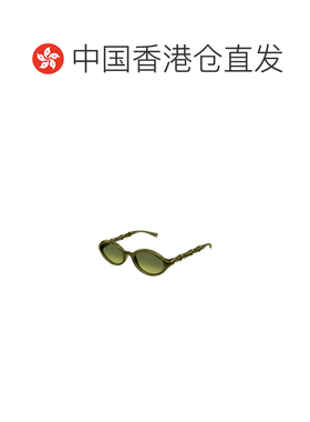 香港直邮GUCCI 女士眼镜 GG2059S004 CO 绿色 几何框太阳镜古驰