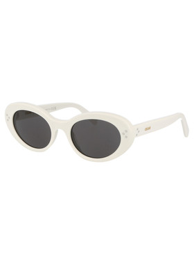 CELINE 女士眼镜 CL40193I25A AW2025 白色 徽标太阳镜