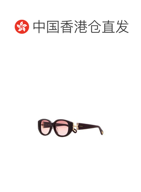 香港直邮CHLOÉ 女士太阳镜 CH0237SK00354 AW2025 酒红色 Burgund
