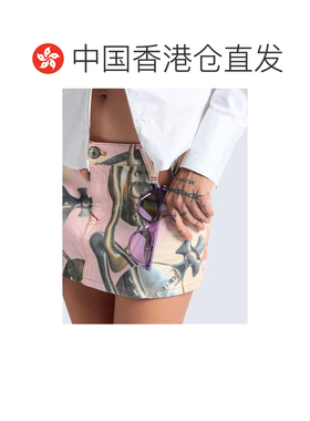 1h可退 香港直邮Saint Laurent 圣罗兰 女士 太阳眼镜 purple紫色