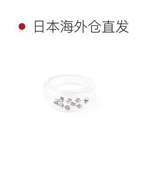 日本直邮ANE MONE 女士 水晶装饰戒指 E0100001R 【付后1h可退】