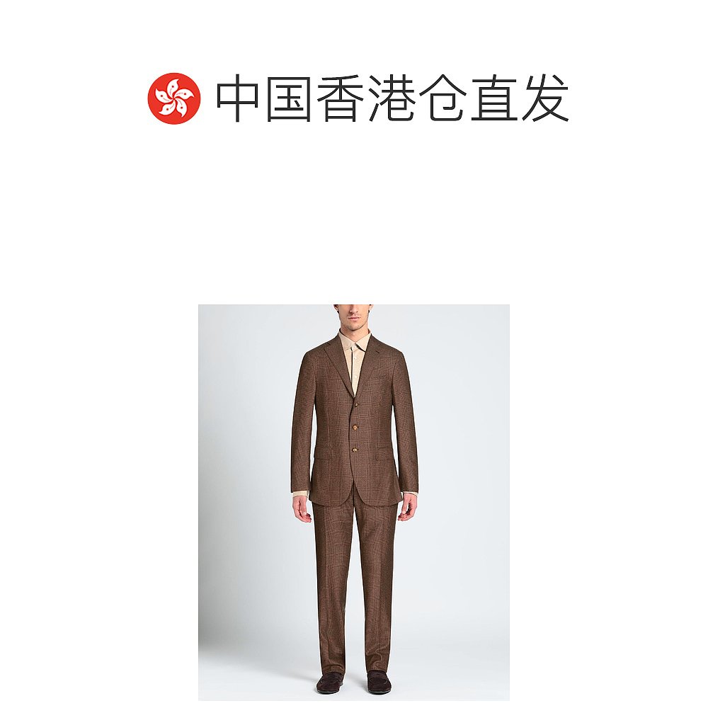 香港直邮潮奢 Caruso卡鲁索男士西服-图1