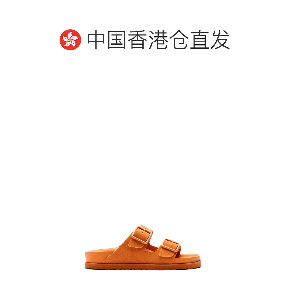 香港直邮潮奢 Birkenstock勃肯女士 Arizona Cazador麂皮凉鞋-图1