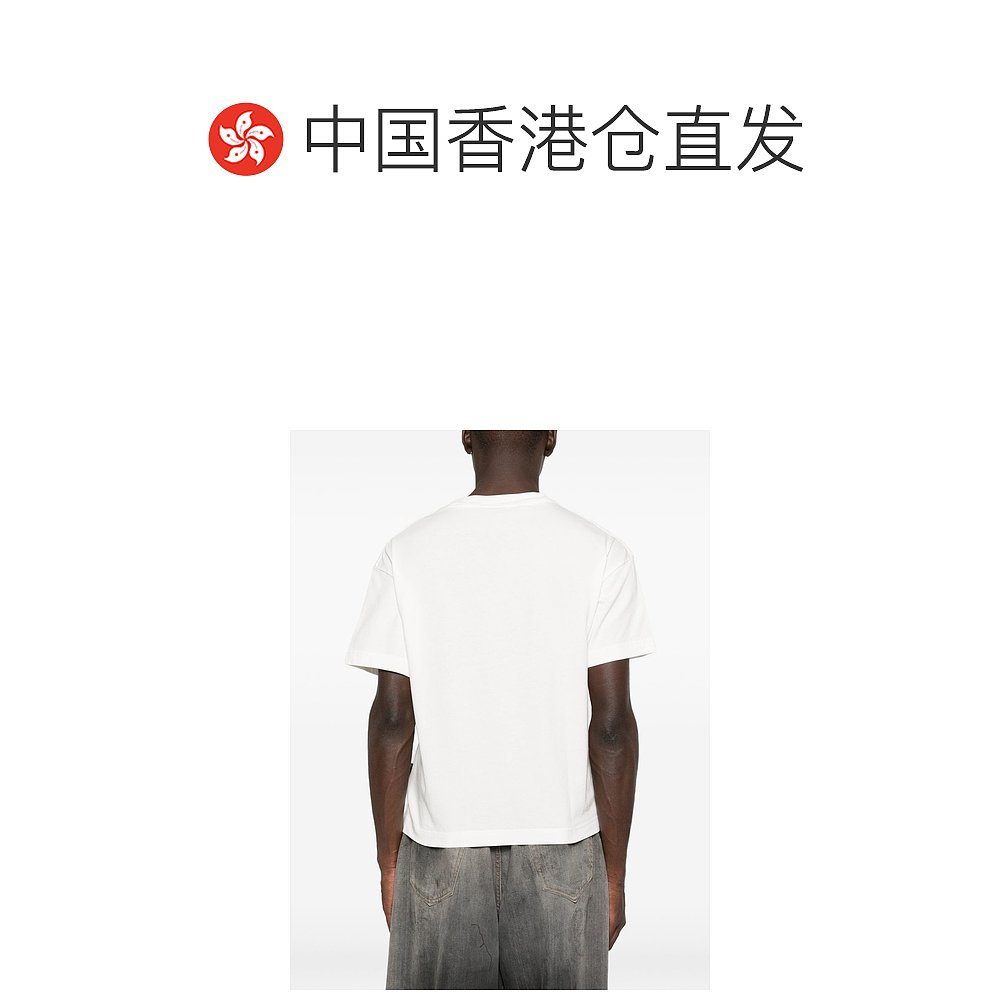 香港直邮PALM ANGELS 男士T恤 PMAA109F25JER0090310 AW2025 - 图1