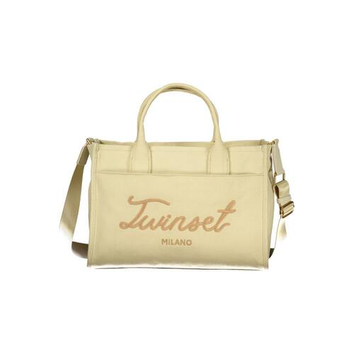 自营twin-setTwinset Cotton Women Women's Tote - beige 美国奥 - 图0
