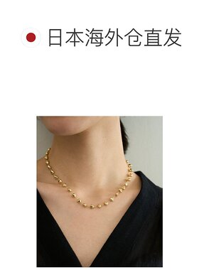 1h可退 日本直邮UNFILO 女士 心形金属光泽项链 成人可爱风设计 A